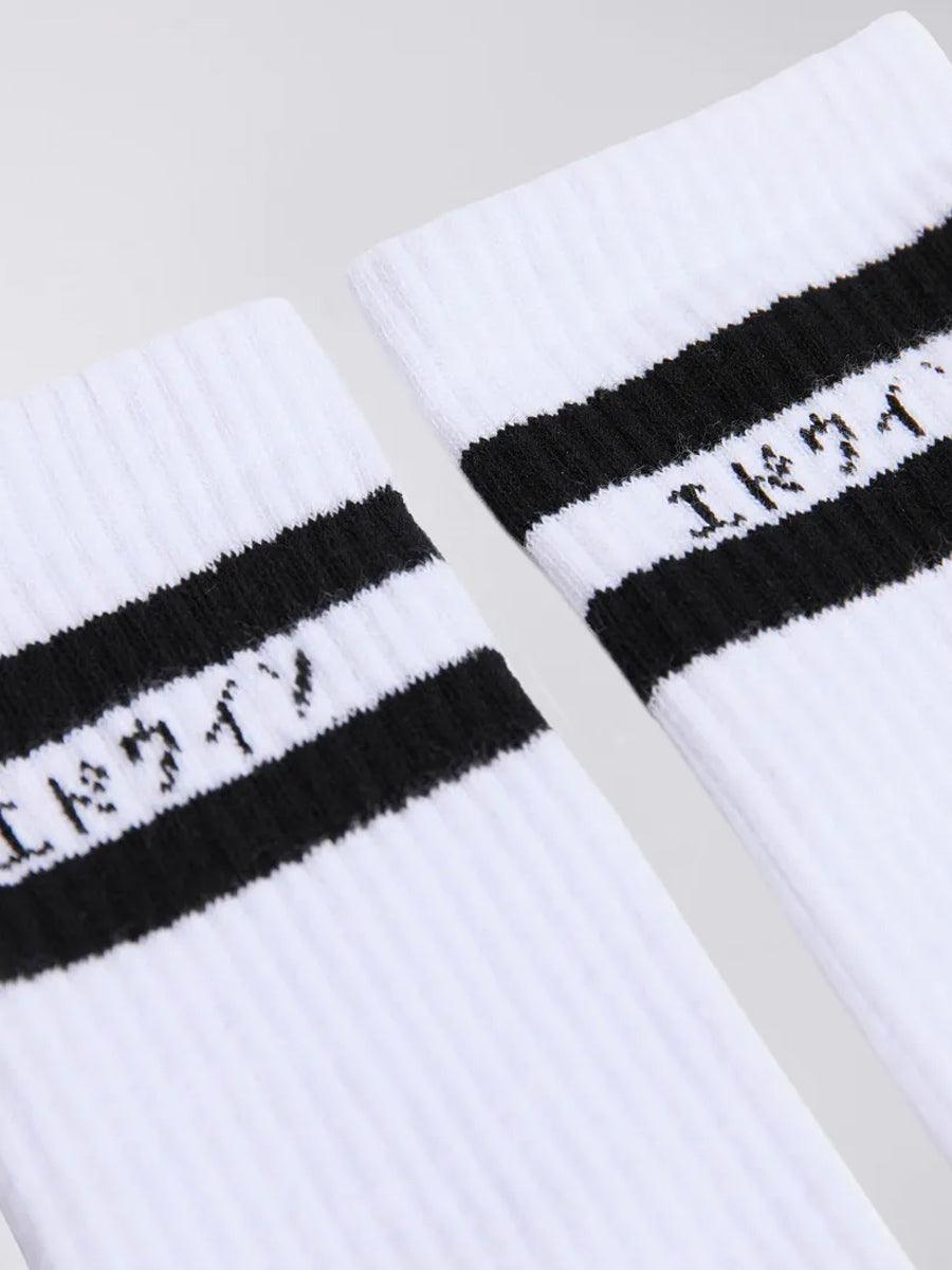 Edwin X Democratique Socks - White - EDWIN - Kul og Koks