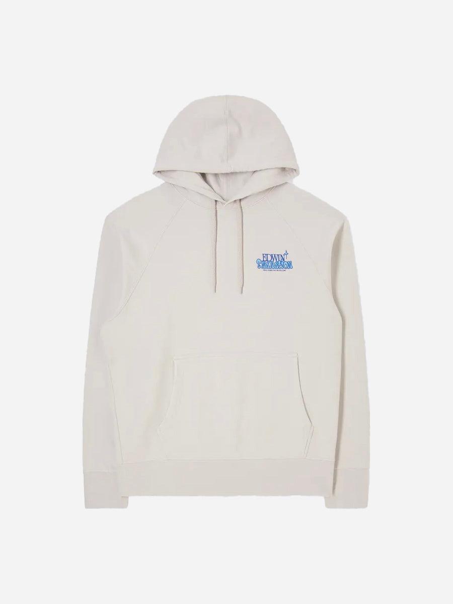 Emanation Hoodie - Mist White - EDWIN - Kul og Koks
