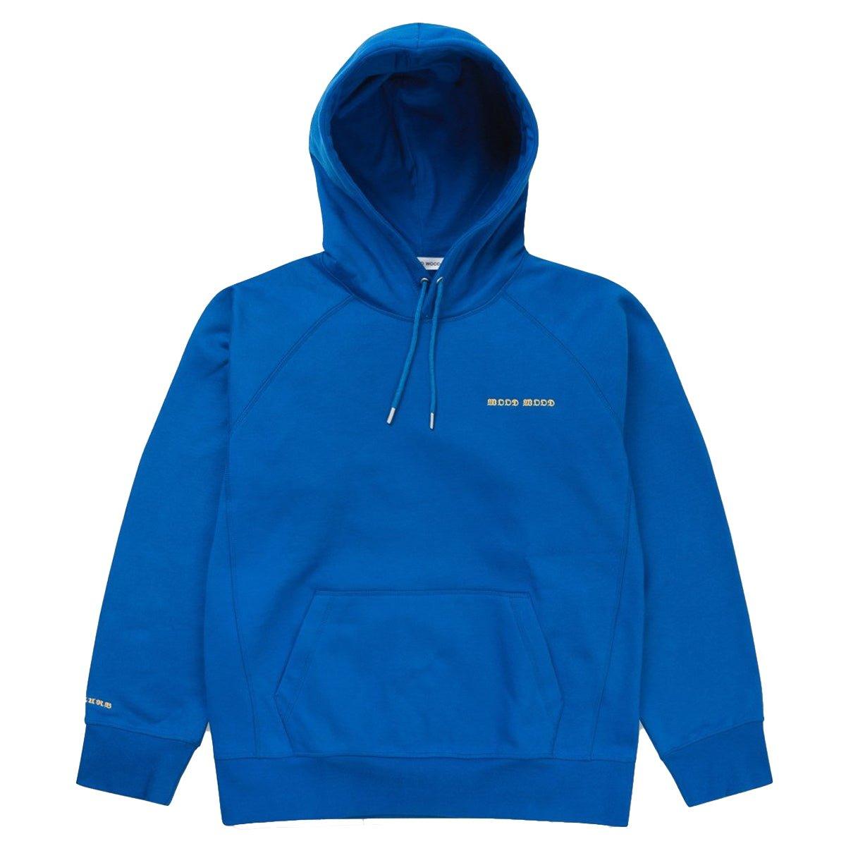 Fred JC Mask Hoodie · Blå - WOOD WOOD - Kul og Koks