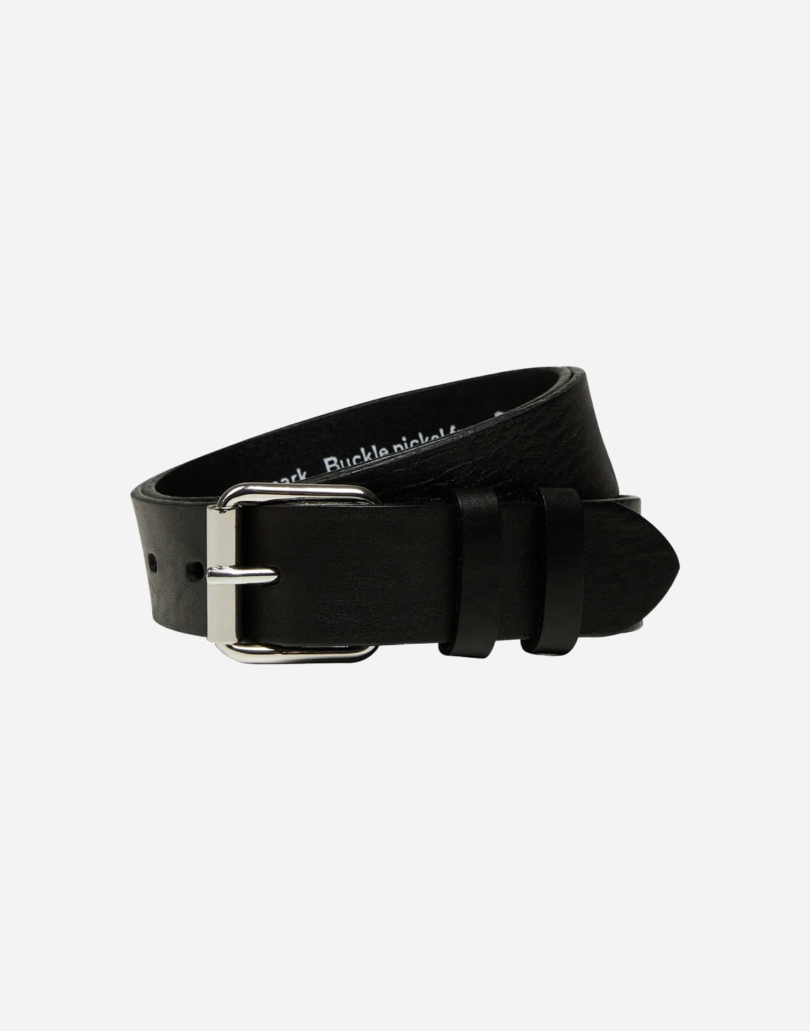 Ringo Skin Belt - Black - Mads Nørgaard - Kul og Koks