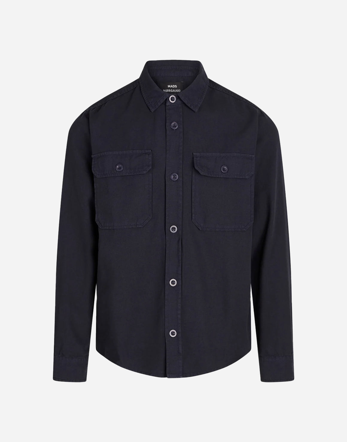 Canvas Skyler Shirt - Deep Well - Mads Nørgaard - Kul og Koks