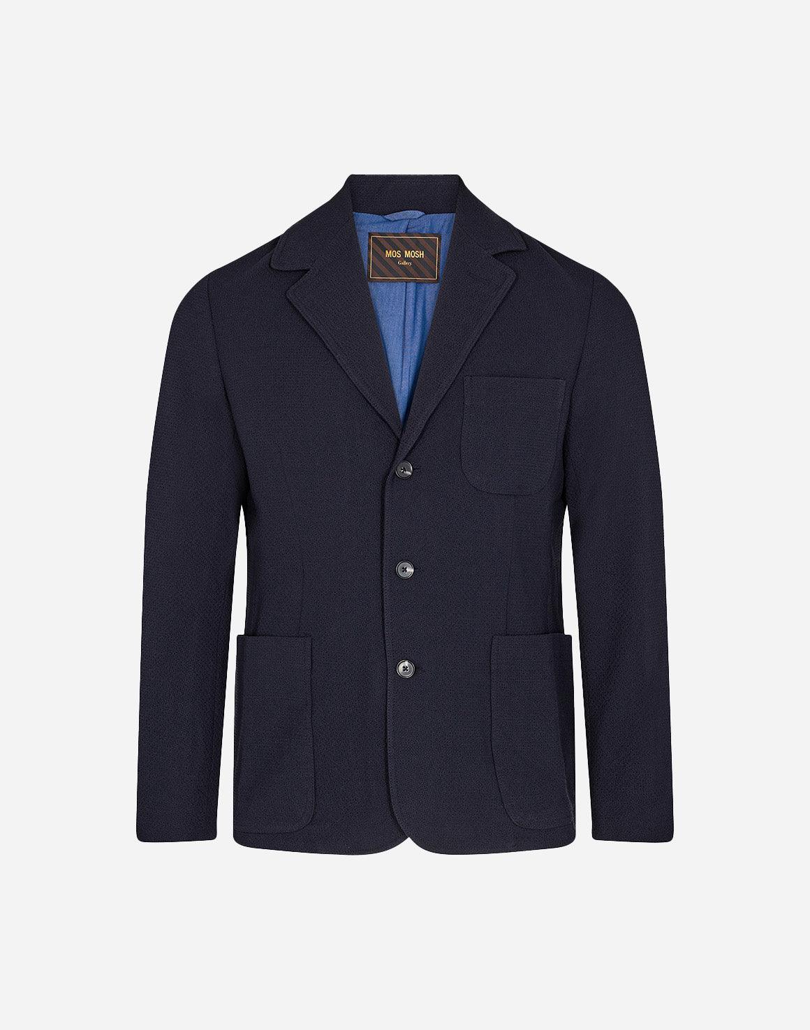 Grady Blazer - Navy - Mos Mosh Gallery - Kul og Koks
