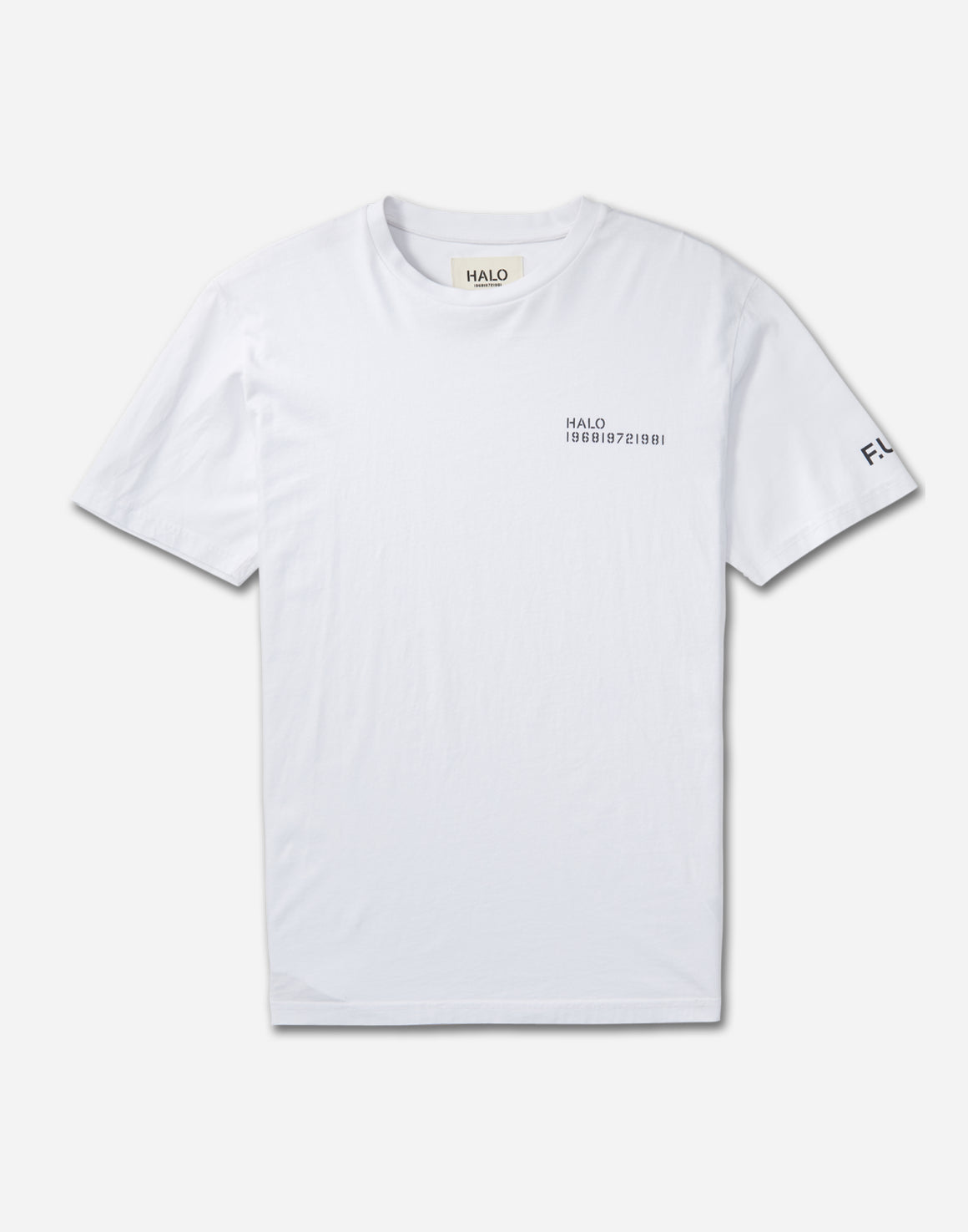 Halo Cotton T-shirt - Hvid - HALO - Kul og Koks
