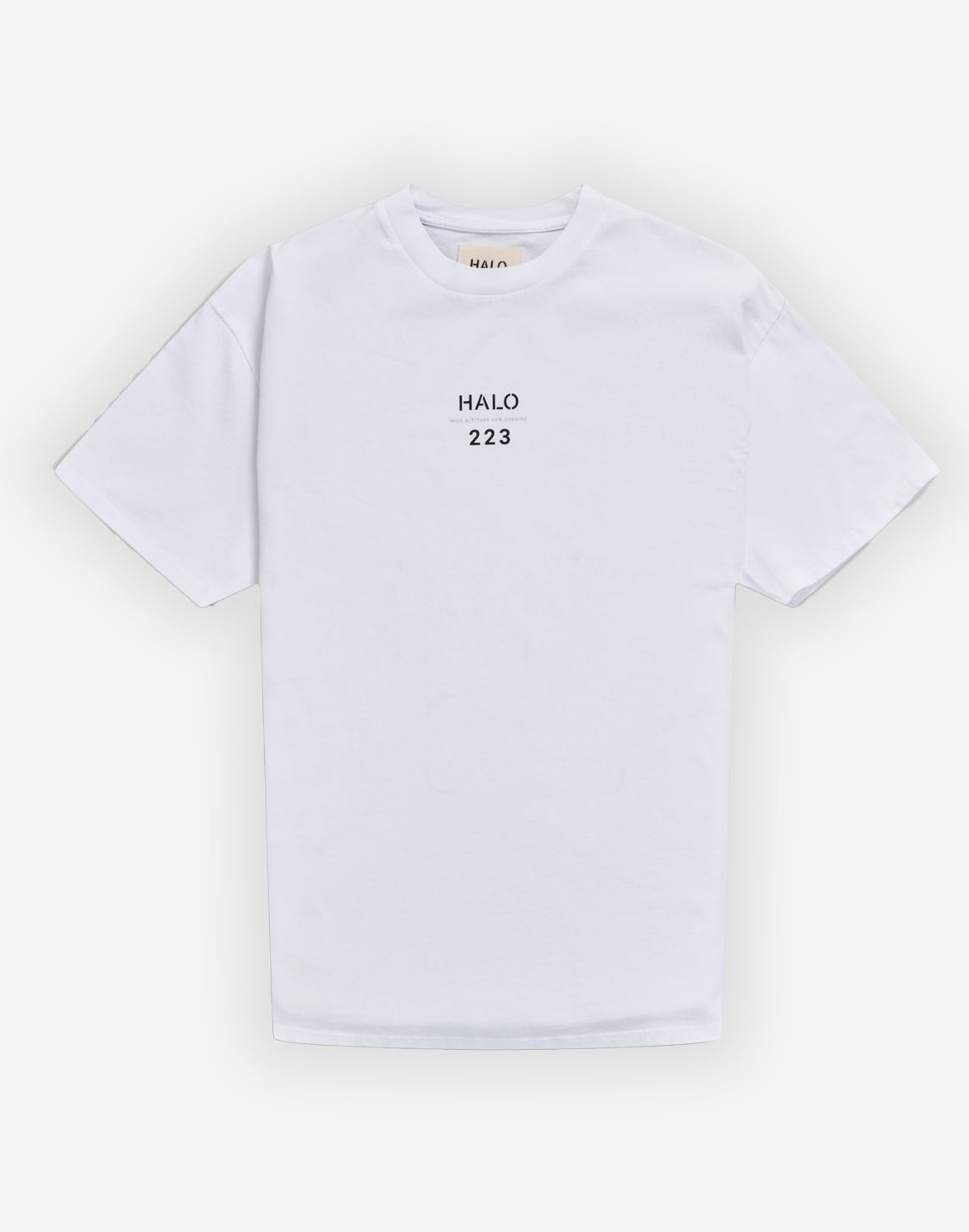 Heavy Graphic T-shirt - Hvid - HALO - Kul og Koks
