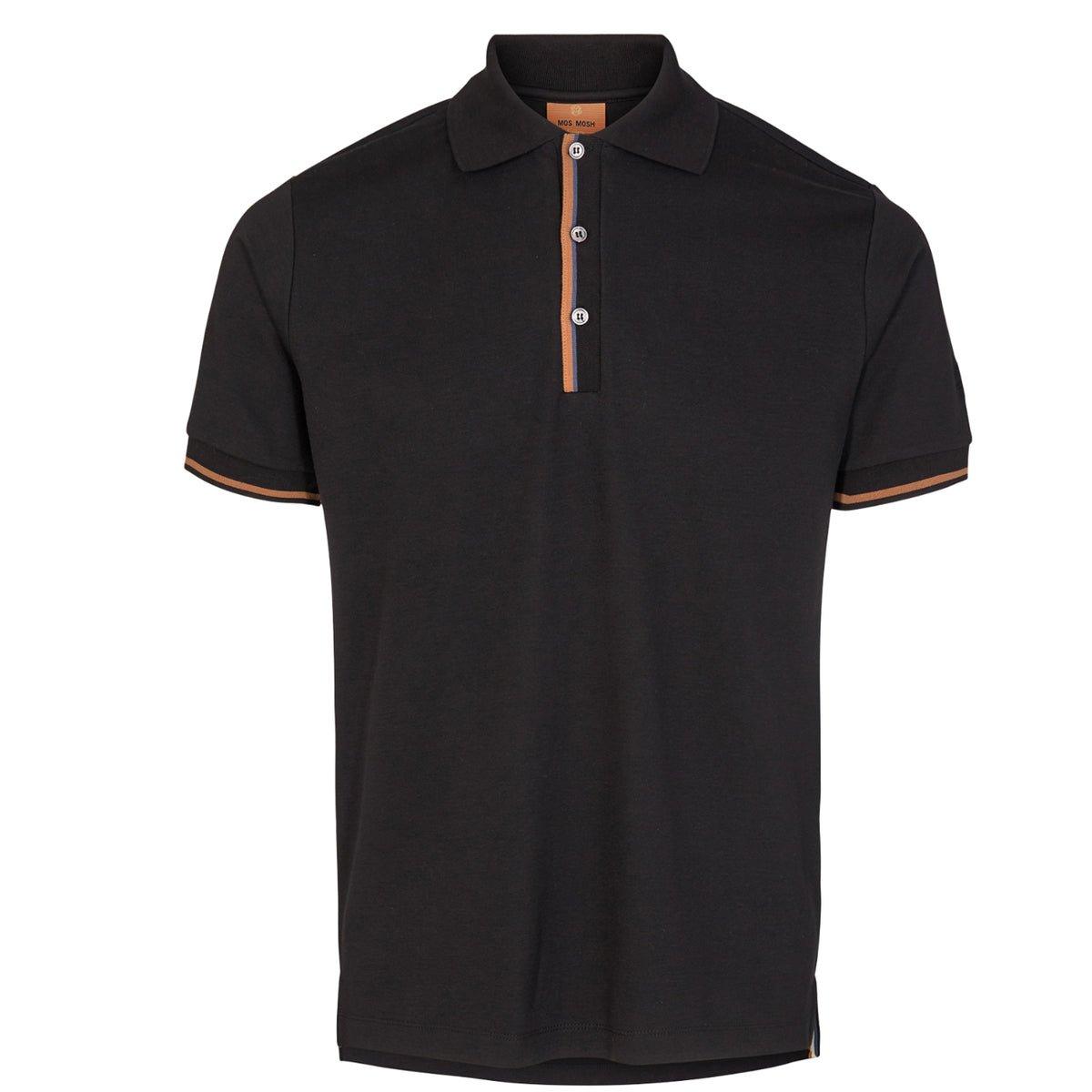 Harvey SS Polo · Sort - Mos Mosh Gallery - Kul og Koks