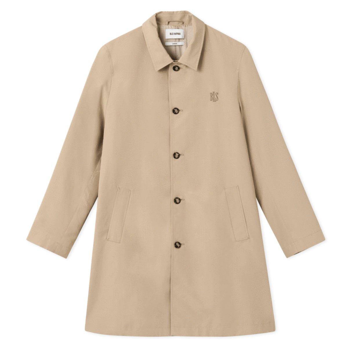 Light Shell Coat · Sand - BLS HAFNIA - Kul og Koks