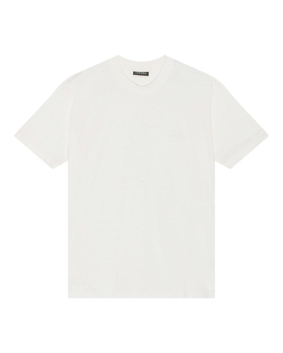 Logo Tee · Hvid - ISNURH - Kul og Koks