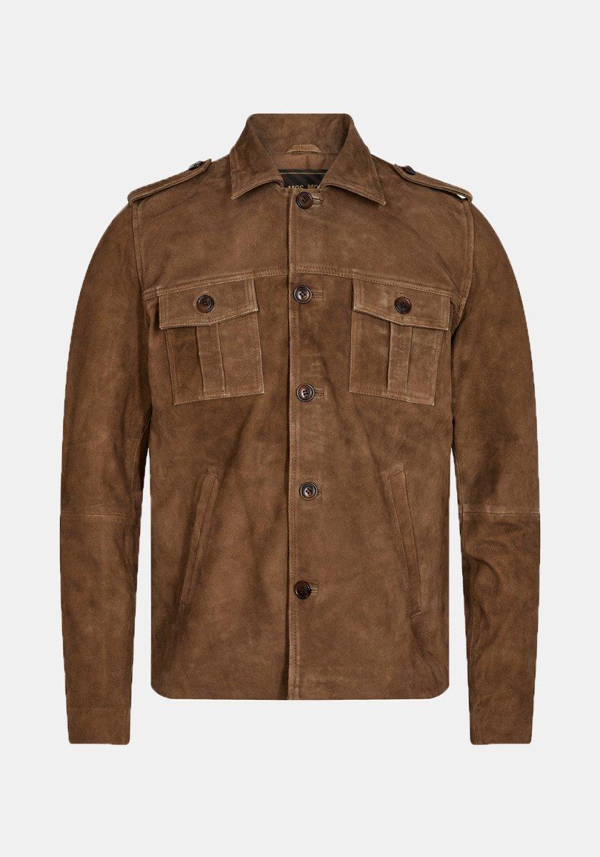 Luke Suede Jacket Brun - Mos Mosh Gallery - Kul og Koks