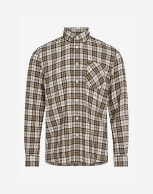 Marcel Wool Shirt - Toasted Brown
