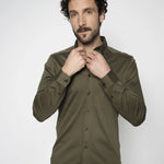 Marco Crunch Jersey Skjorte - Grøn - Mos Mosh Gallery - Kul og Koks