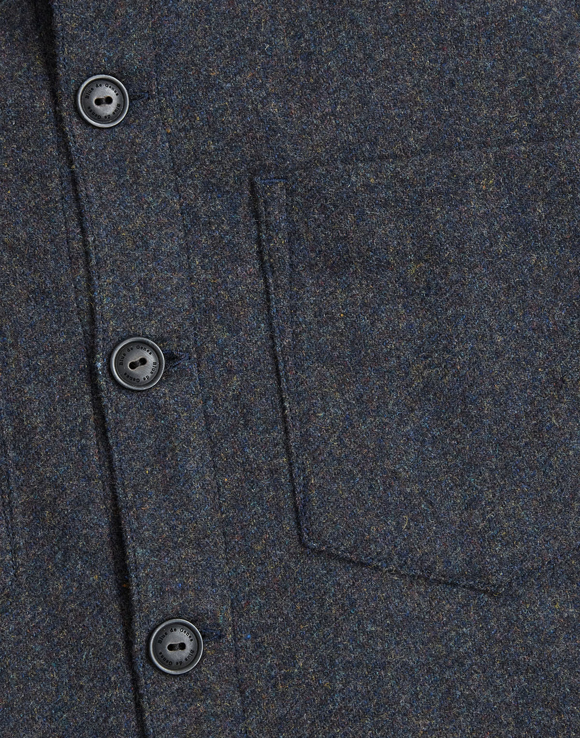 Massimo Overshirt - Sort - Blue de Genes - Kul og Koks
