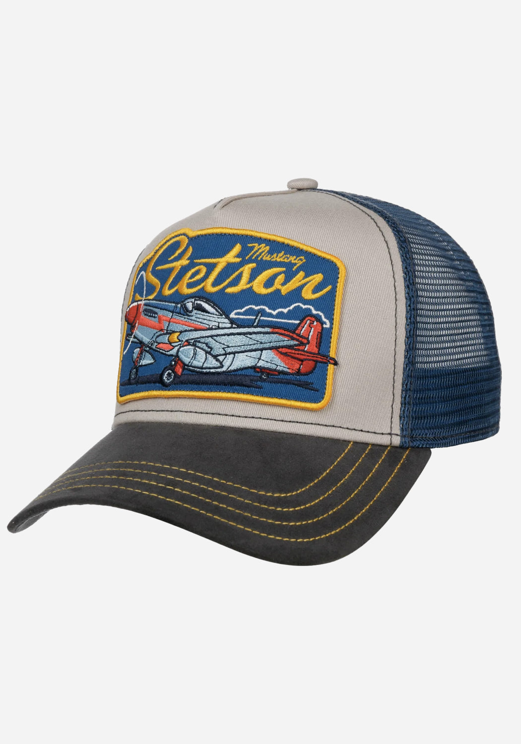 Mustang Truckercap - Blå - stetson - Kul og Koks
