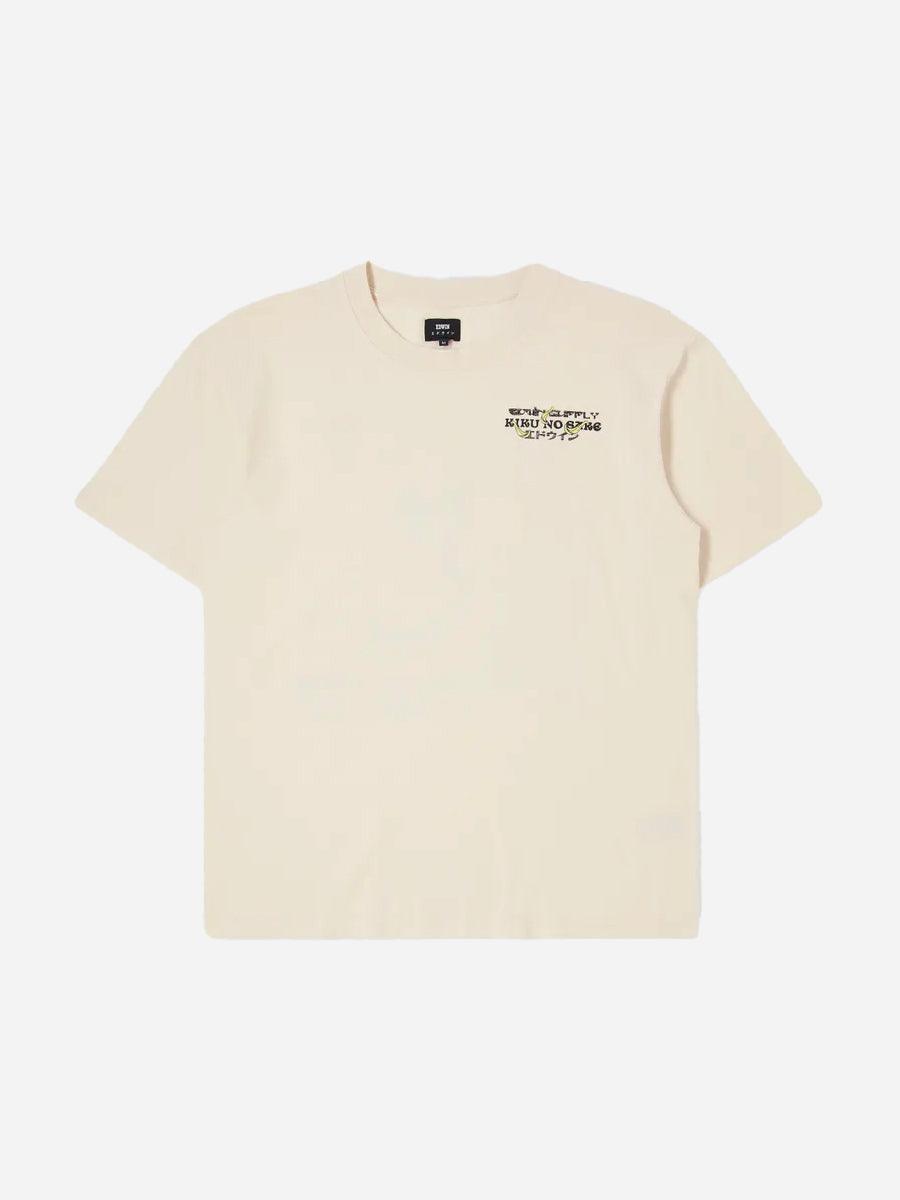 Kiku No Sake T-shirt - Whisper White - EDWIN - Kul og Koks