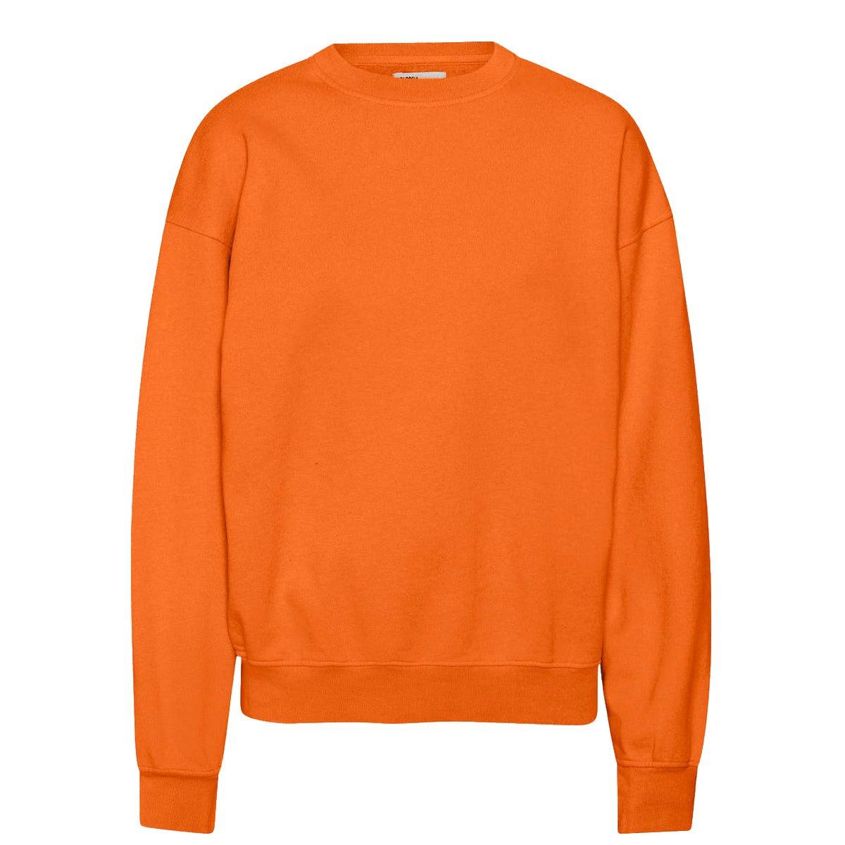Organic Oversized Crew · Orange - colourful standard - Kul og Koks