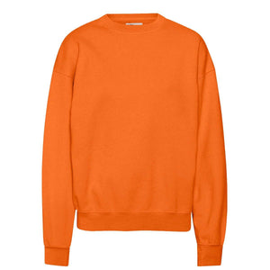 Organic Oversized Crew · Orange