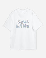 Paisley Logo T-shirt - Hvid - soulland - Kul og Koks