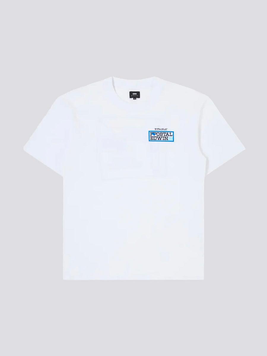 Postal TS T-shirt - White Garment - EDWIN - Kul og Koks