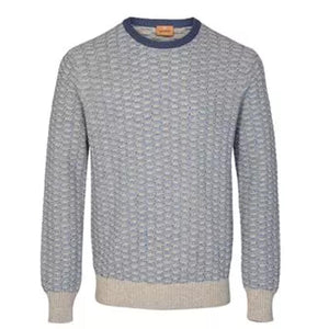 Ried O-Neck Pullover · Navy
