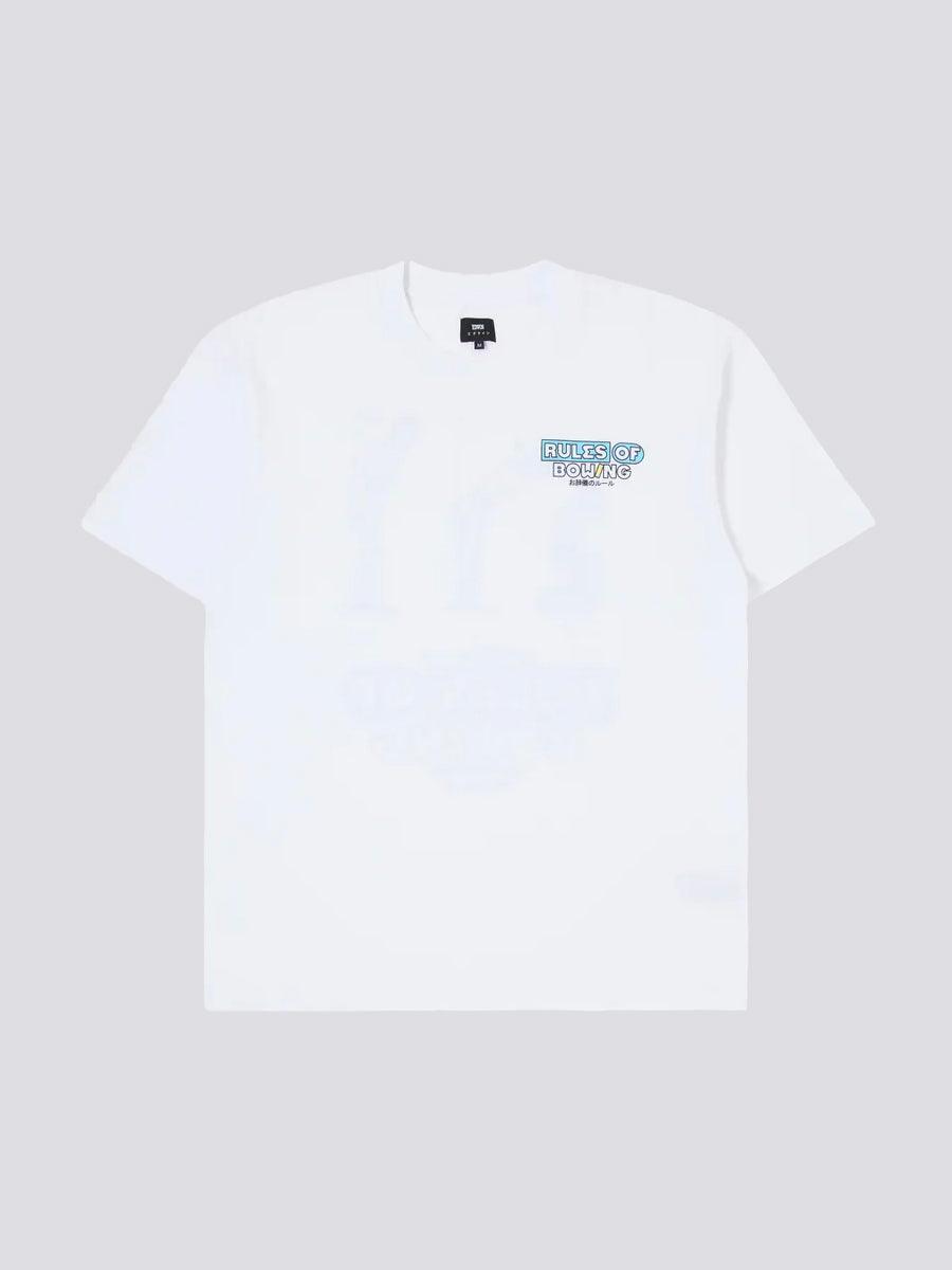 Rules of Bowing T-shirt - White Garment - EDWIN - Kul og Koks
