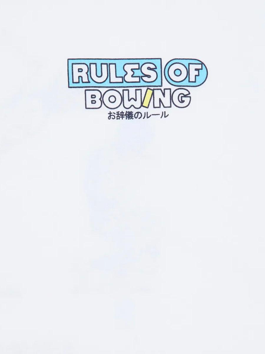 Rules of Bowing T-shirt - White Garment - EDWIN - Kul og Koks