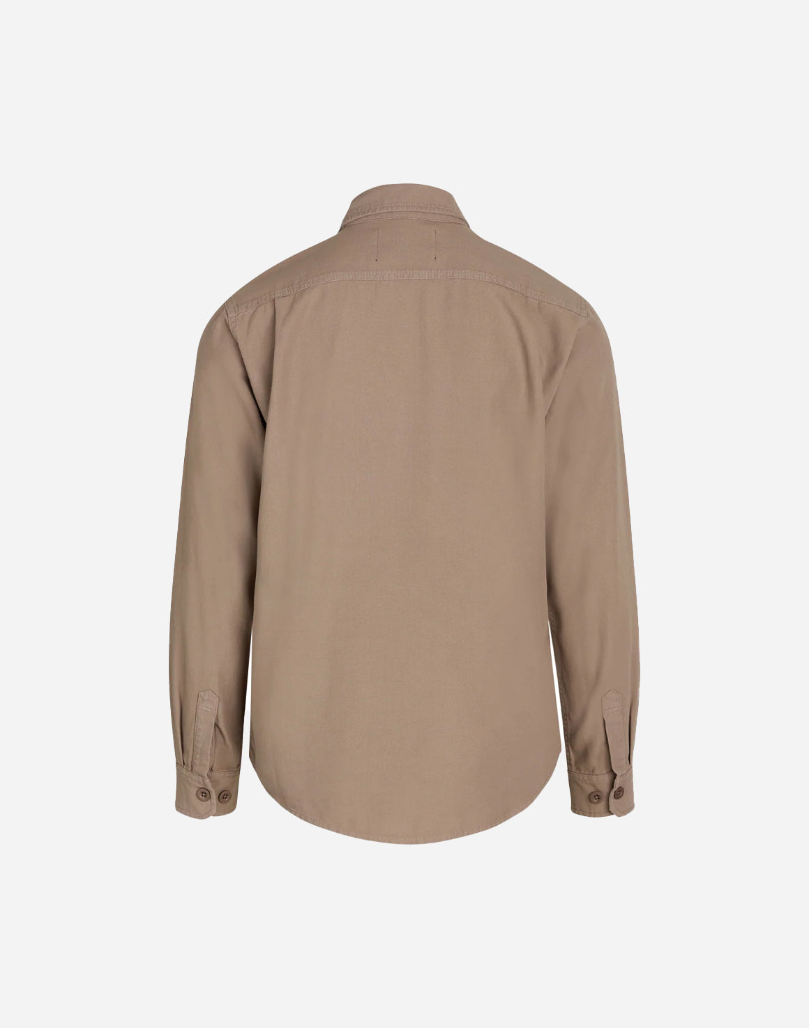 Canvas Skyler Shirt - Khaki - Mads Nørgaard - Kul og Koks