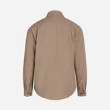 Canvas Skyler Shirt - Khaki - Mads Nørgaard - Kul og Koks