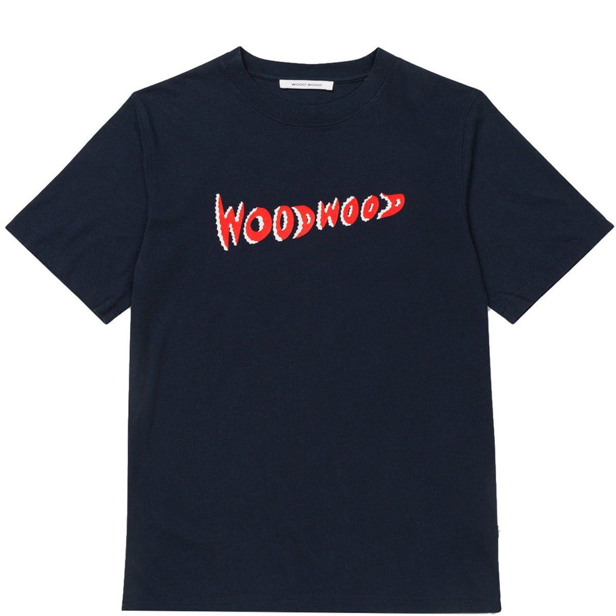 Sami JC Logo Tee · Navy - WOOD WOOD - Kul og Koks