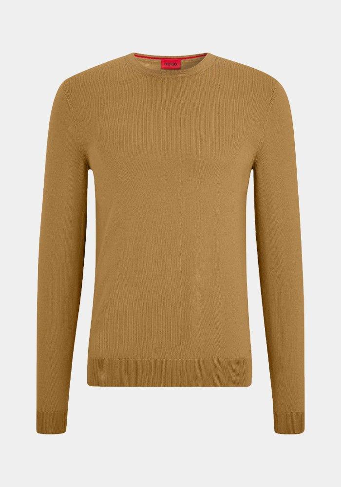 San Cedric Strik Light Brown - HUGO - Kul og Koks