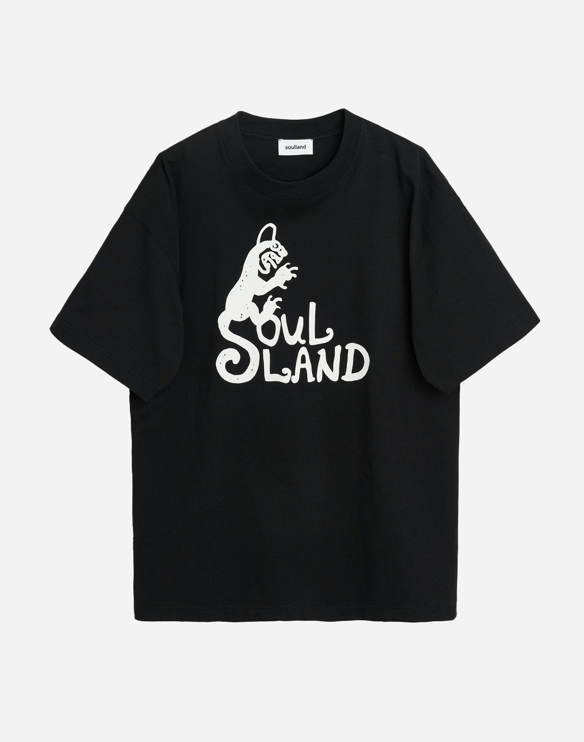 Spring Devil Logo T-shirt - Sort - soulland - Kul og Koks
