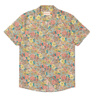 SS Cuban Shirt · Blomstret