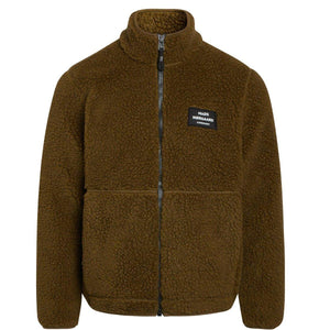 Teddy Wool Mo Jacket · Brun
