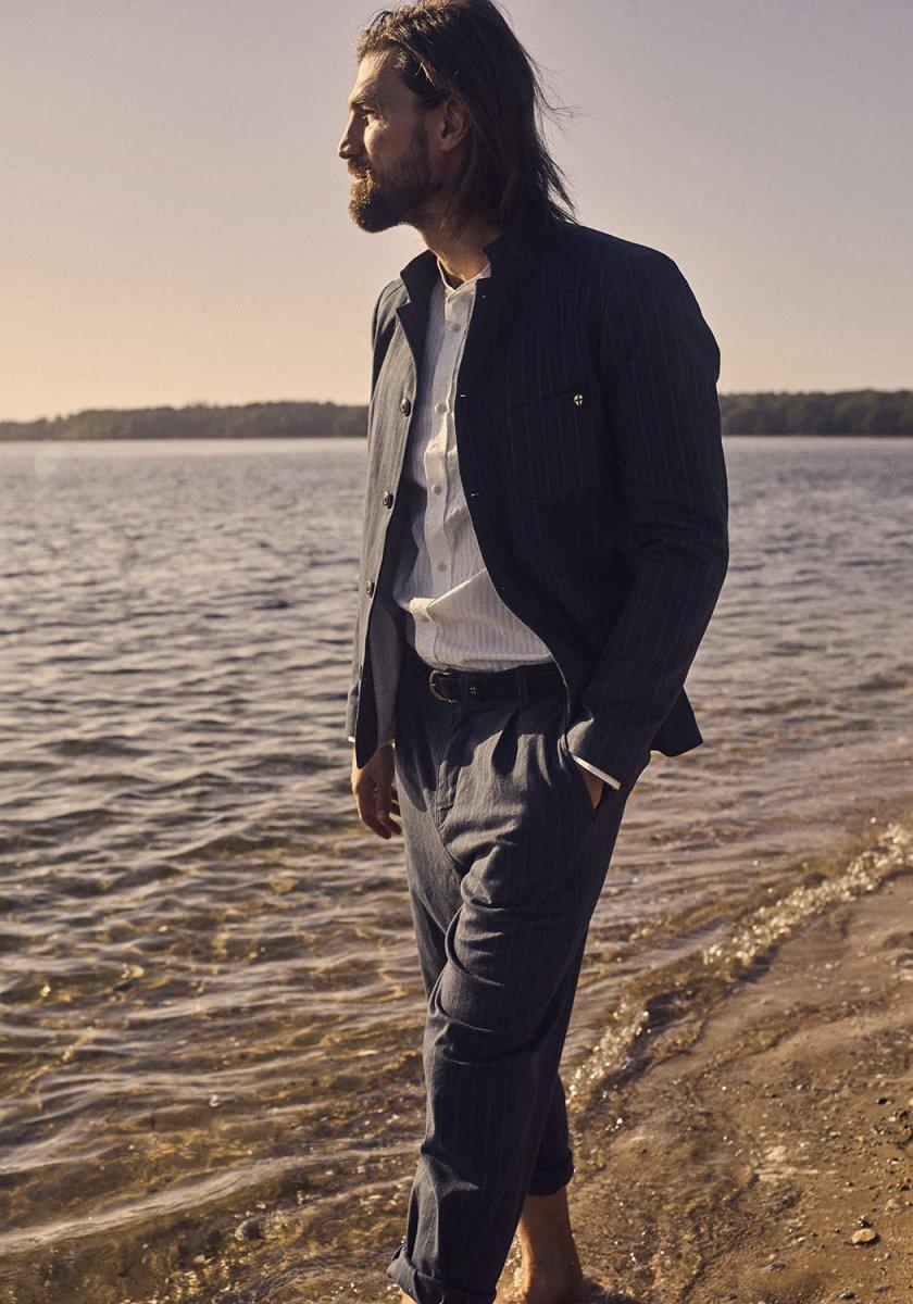 Ufficio Luca Blazer - Navy - Blue de Genes - Kul og Koks