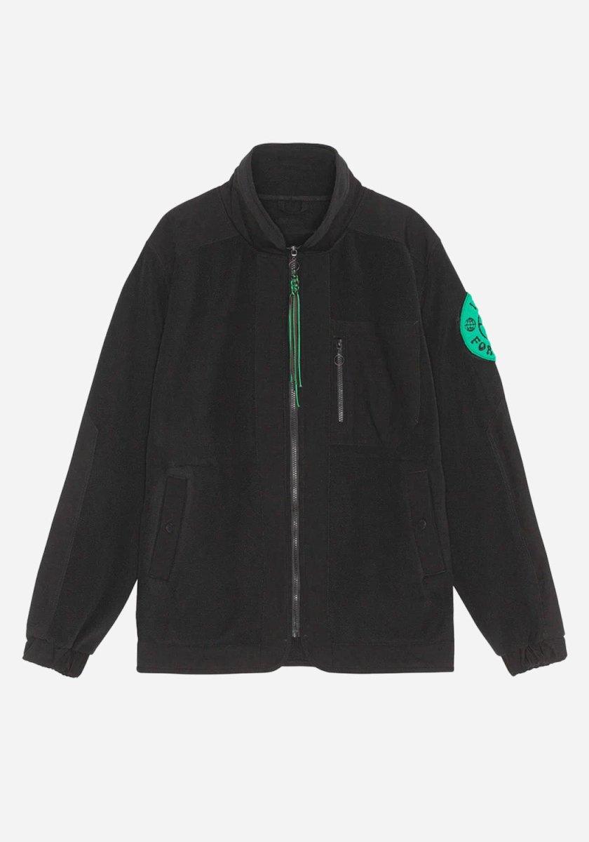 Wanderer Fleece Jacket - Black - ISNURH - Kul og Koks