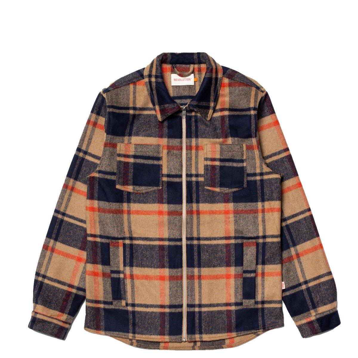 Zip OverShirt · Khaki - Revolution - Kul og Koks