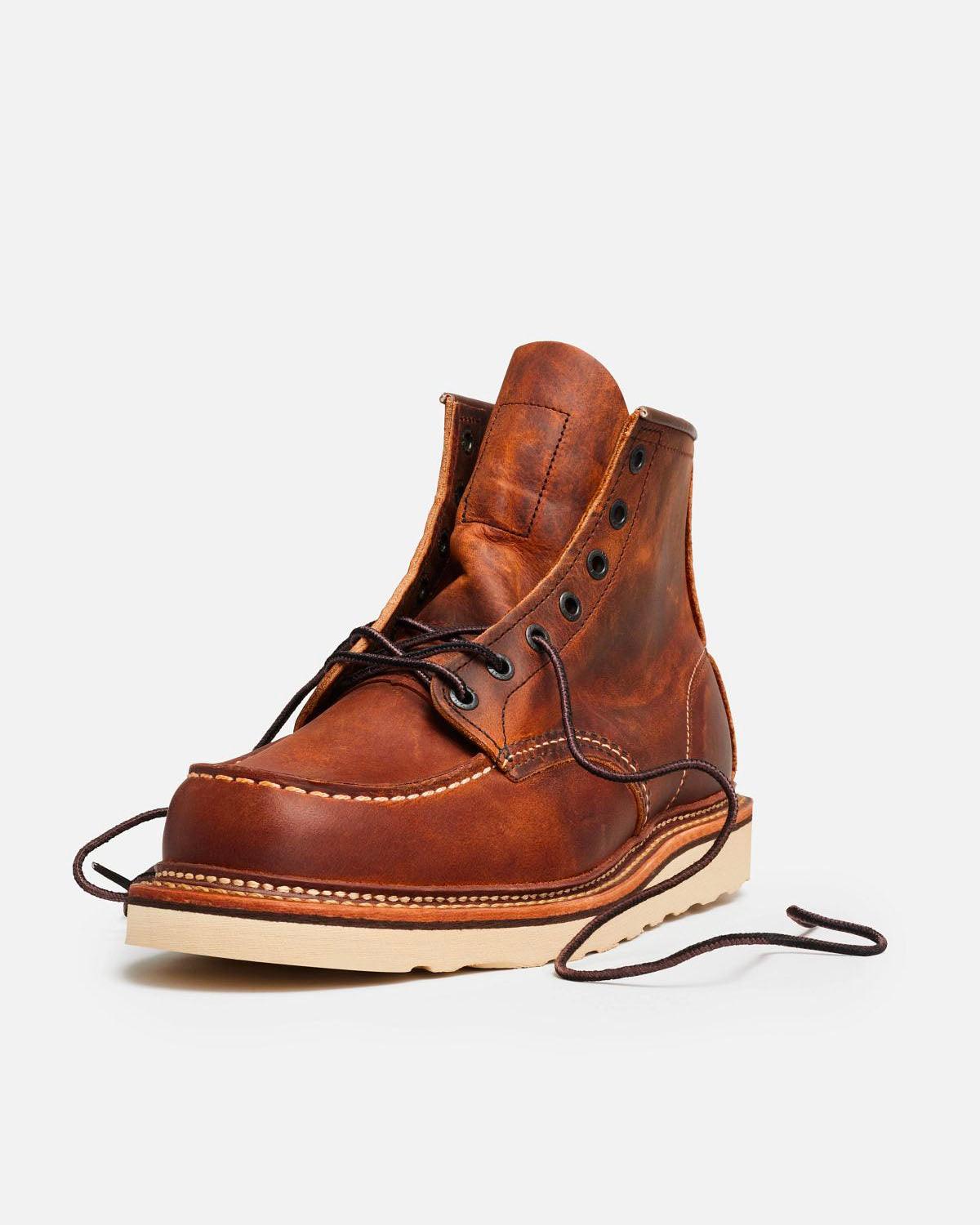 01907 Classic Moc Boots - Copper - REDWINGS - Kul og Koks