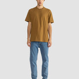 1060 Rev Loose Tee - Light Brown - Revolution - Kul og Koks