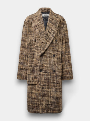 Matesso Coat - Brown Melange