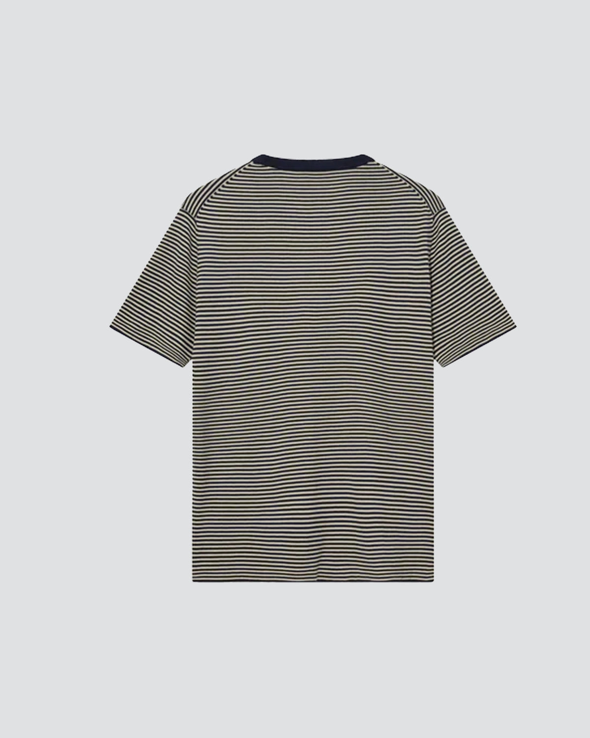 Hali Stripe Knit Tee - Navy