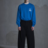 Oversized Canvas Trousers - Antracite Black