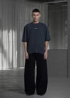 Baggy Denim Jeans - Black Tint