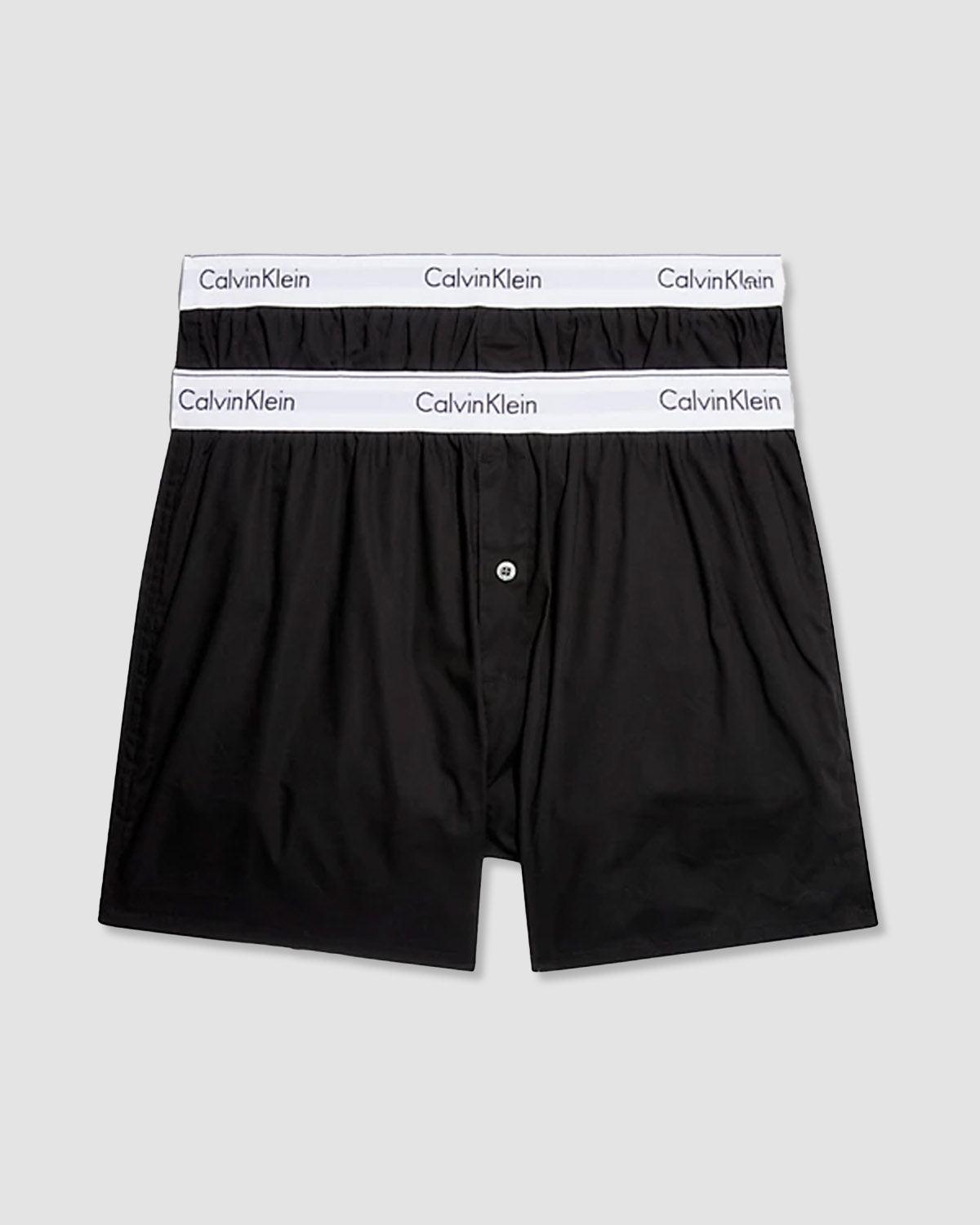 2-Pack American Slim Boxers - Black - calvin klein - Kul og Koks