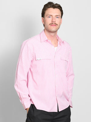 Striped Shirt - Pink