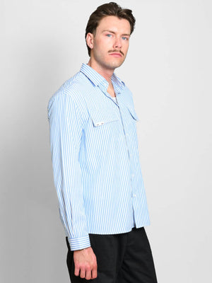 Striped Shirt - Blue