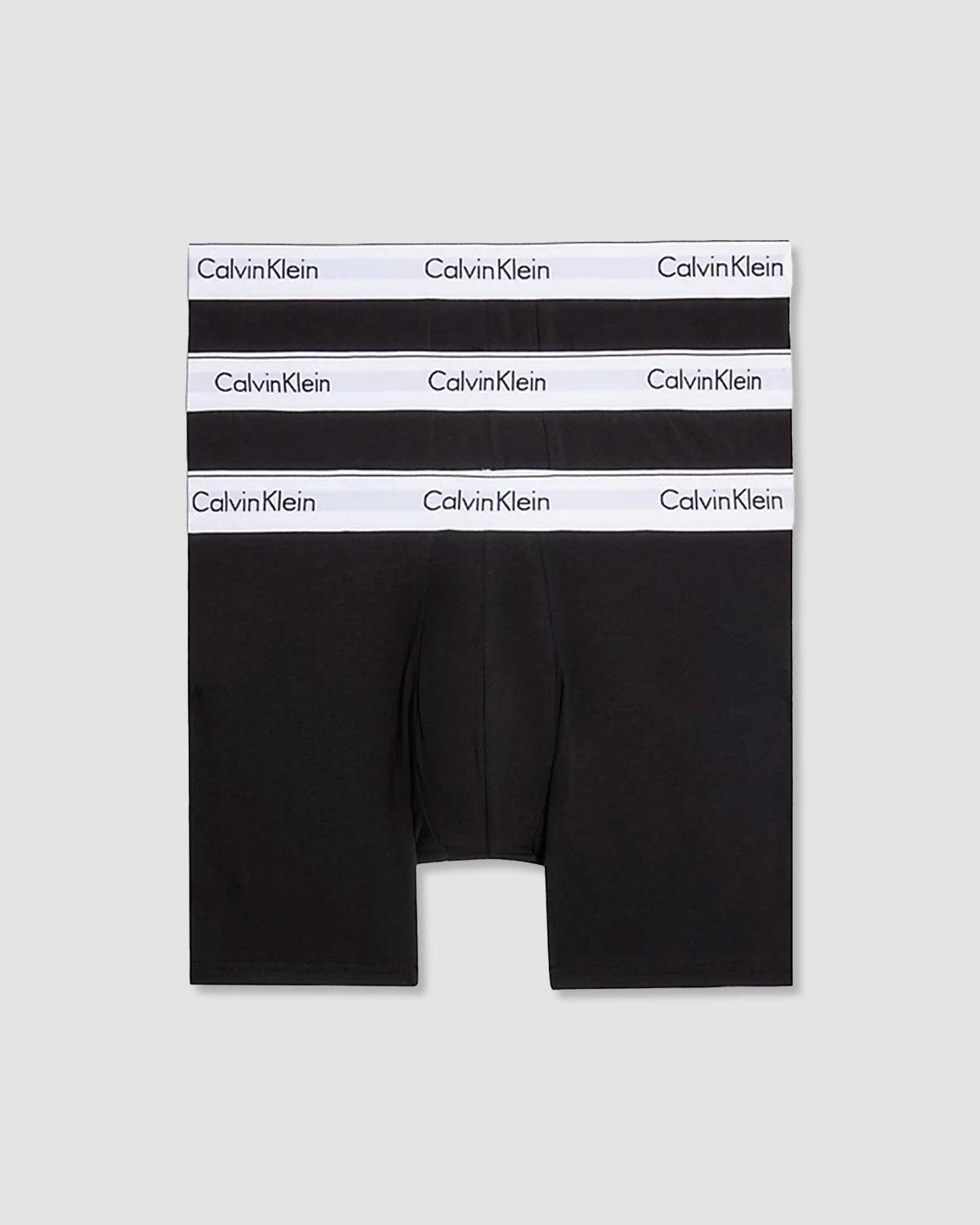 3 Pack Boxer Briefs - Black - calvin klein - Kul og Koks