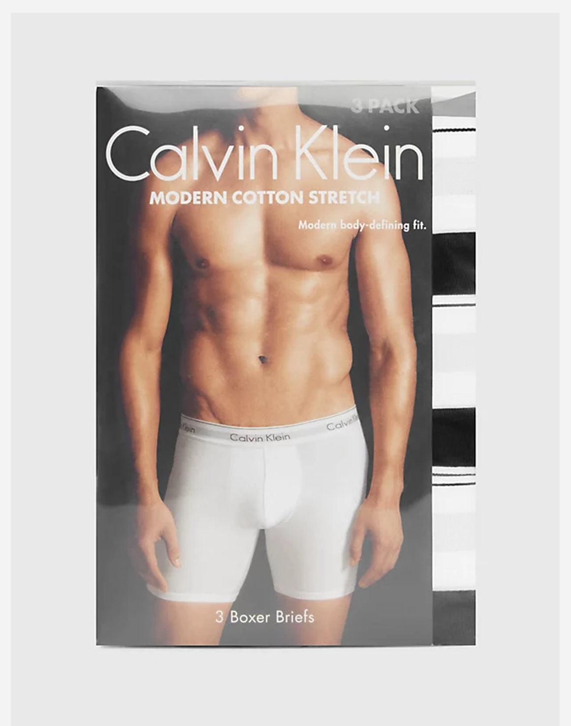 3 Pack Boxer Briefs - Black - calvin klein - Kul og Koks