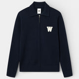 Tay Zip Cardigan - Salute Navy