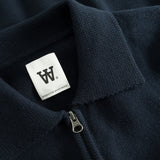 Tay Zip Cardigan - Salute Navy