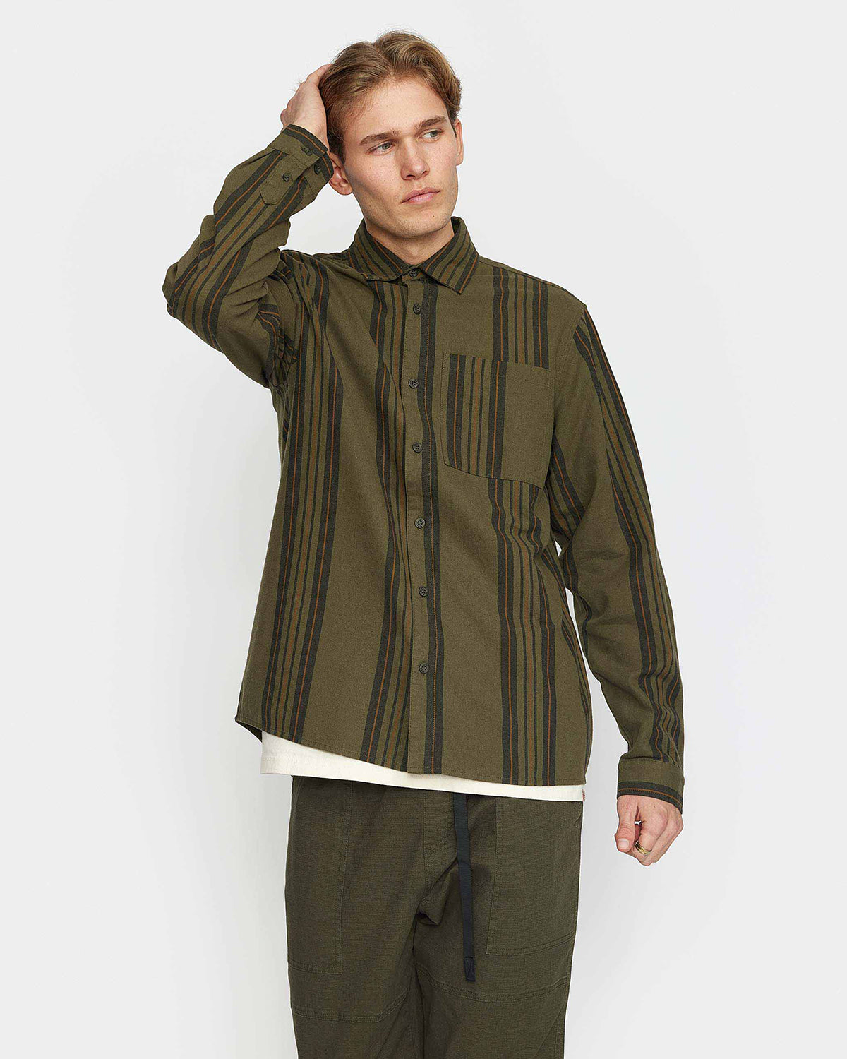 3131 Loose Shirt - Army