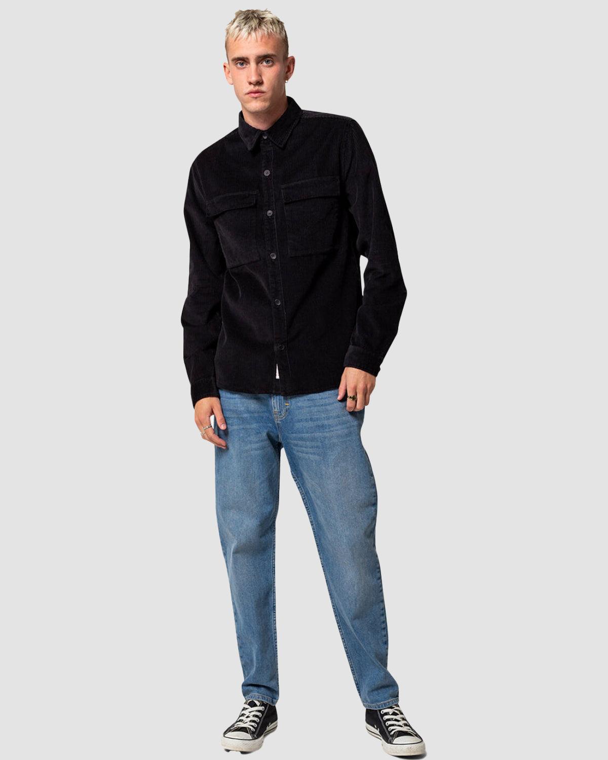 3776 Utility Overshirt - Black - Revolution - Kul og Koks
