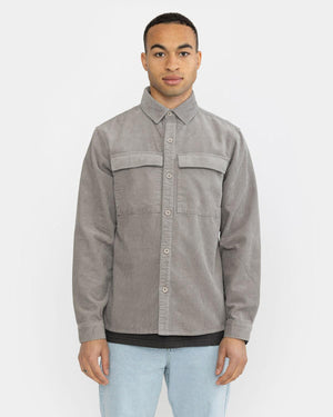 3776 Utility Shirt - Light Grey - Revolution - Kul og Koks